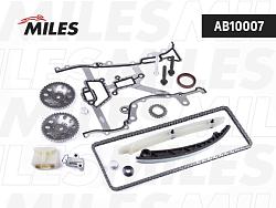 Комплект цепи ГРМ OPEL 1.0-1.4 96- co звездочками ab10007