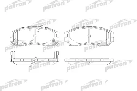 PBP764 Колодки тормозные дисковые