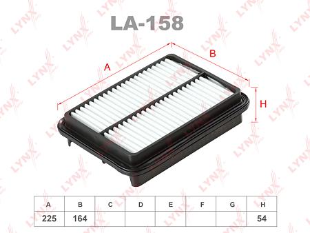 Фильтр воздушный TOYOTA CAMRY -91/DAIHATSU LA-158