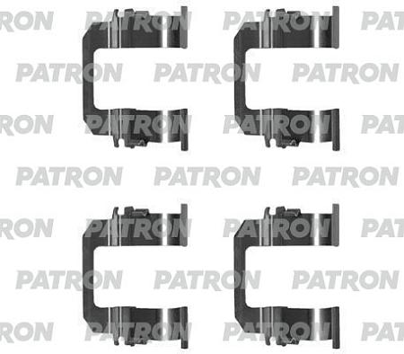 PSRK1133 Комплект монтажный тормозных колодок