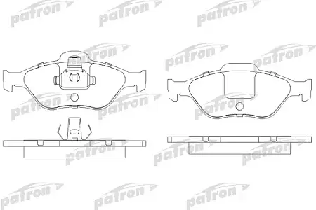 PBP1394 Колодки тормозные дисковые