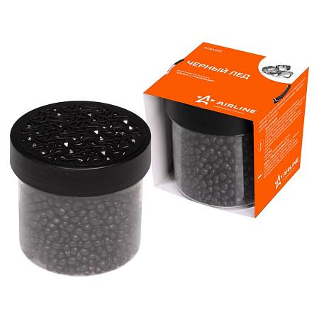 AIRLINE AFBA095 Ароматизатор "Банка с гранулами" черный лед