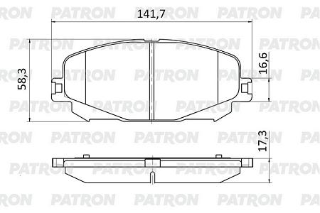 PBP333 Колодки тормозные дисковые