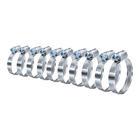 Хомут червячный 30-45 мм нержавеющая сталь (10 шт) 3045w2-10