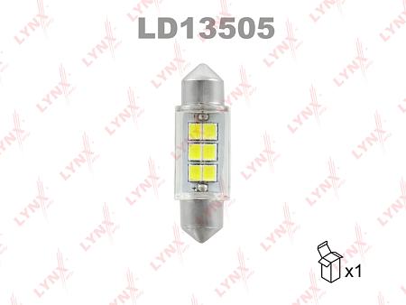 LED C5W T11X35mm 12V SV8,5 6900K Лампа LD13505