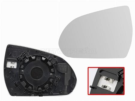 Полотно зеркала Hyundai Elantra 15-20 (Слева/ Обогрев)