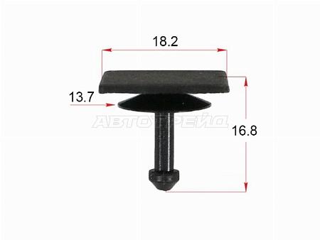 Клипса жабо SUBARU (1шт.)