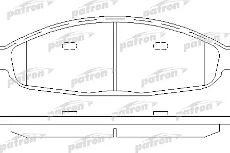 PBP7000 Колодки тормозные дисковые