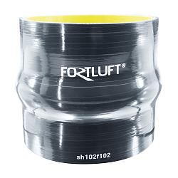 Силиконовый патрубок демпферный 102x100мм sh102f102