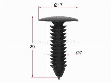 Клипса крепежная GM (1 шт.)
