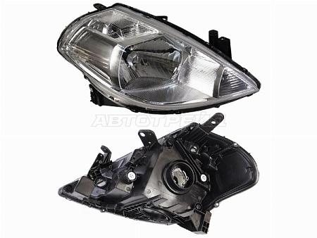 Фара Nissan Tiida 04-10 (Справа/ Галоген/ Ручная регулировка)