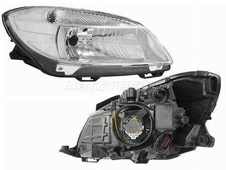 Фара Skoda Fabia 10-15 / Roomster 06-15 (Справа)