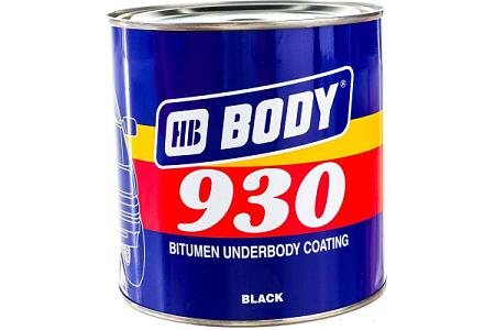 BODY антикор 930 черный (1кг) 9300200001