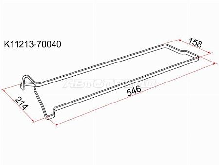 Прокладка клапанной крышки TY 1G-FE VVTi 98-