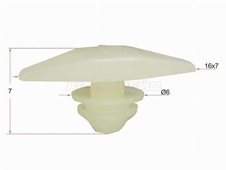 Клипса фиксатор HONDA (1 шт.)