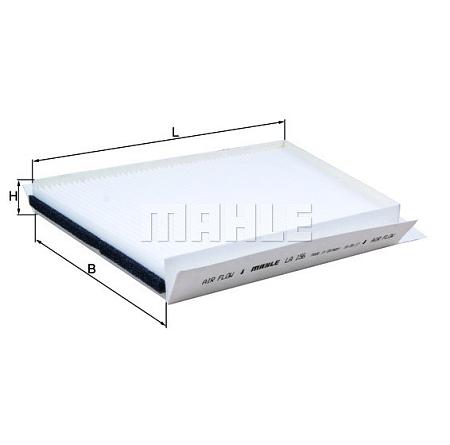 Фильтр салонный la156