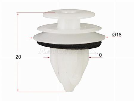 Клипса обшивки двери TOYOTA/LEXUS (1 шт.)