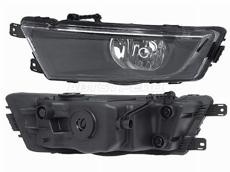 Фара противотуманная (Спереди/ Слева) Skoda Octavia 12-17