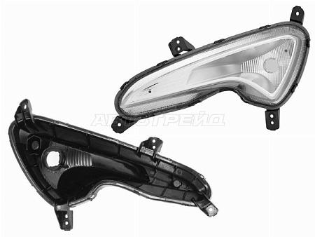 Фара противотуманная (Слева) Hyundai Solaris 14-17