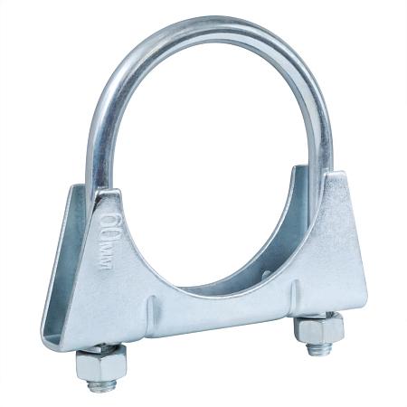 Хомут стремяночный M8 Ф60мм (оцинк. сталь) 250260