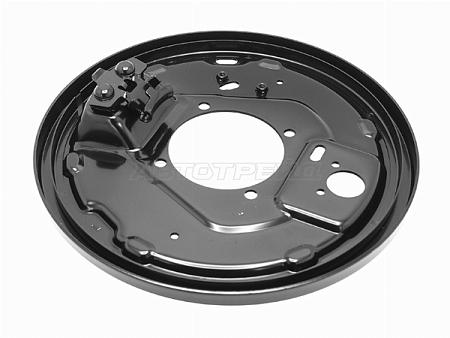 Щиток тормозного барабана зад TOYOTA HILUX 15- левый