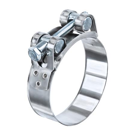 Хомут силовой универсальный 60-63 мм нержавеющая сталь 6063w2