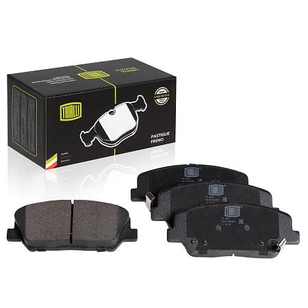 TRIALLI PF 0827 Колодки тормозные дисковые для автомобилей Kia Optima (11-) с тормозным диском 320 передние