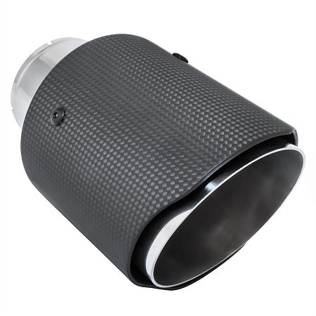 Карбоновая насадка FORTLUFT круглая 100мм  4401132