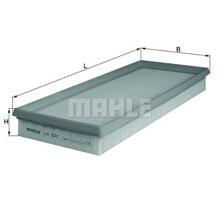 Фильтр воздушный lx522