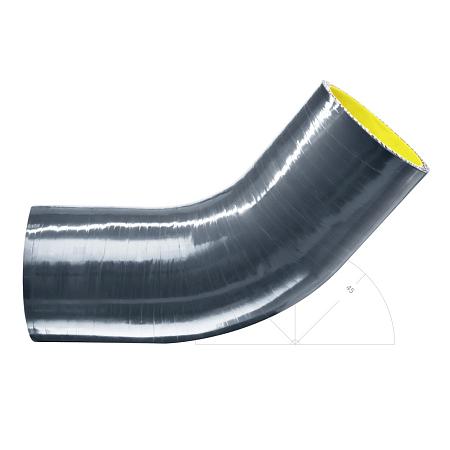 Силиконовый изгиб 57мм 45 градусов shb5745