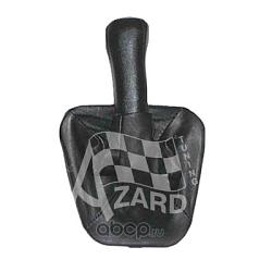 AZARD КПП00068 Ручка КПП с чехлом и рамкой ВАЗ 2110-12 натуральная кожа черная KPP00068