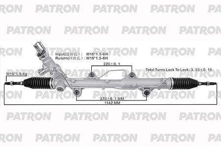 PSG3144 Рейка рулевая