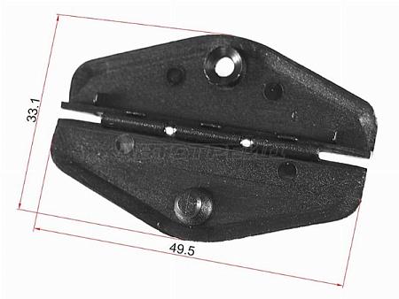 Клипса зажима стекла GM/CHEVROLET (1 шт.)