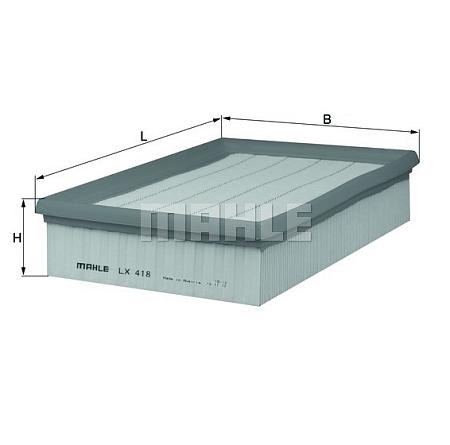 Фильтр воздушный lx418