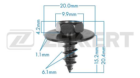 Саморез Toyota (миним. кол-во заказа 10 шт) be-3530