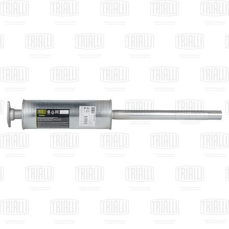 Глушитель для а/м Ford Focus II (05-) 1.4i/1.6i доп. (резонатор) (алюм. сталь) (EAM 1001)