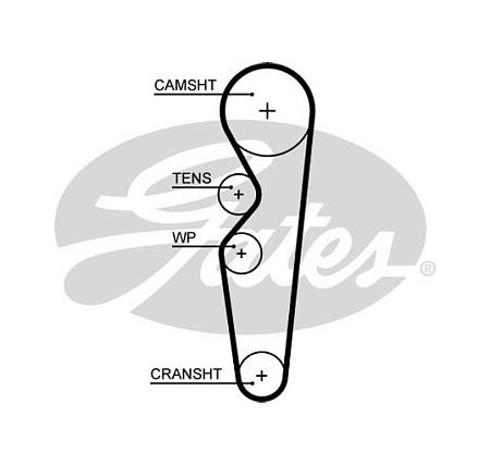 Ремень ГРМ 5665xs