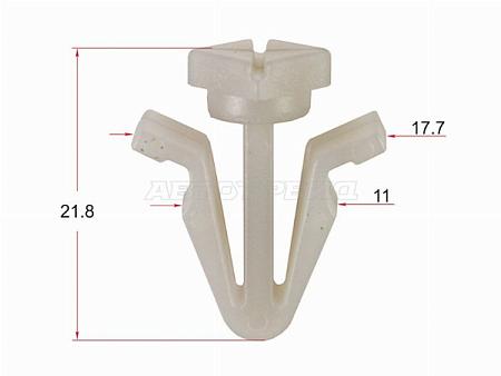 Клипса NISSAN (1 шт.)