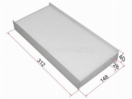 Фильтр салона CITROEN C5 04-08/PEUGEOT 407 05-