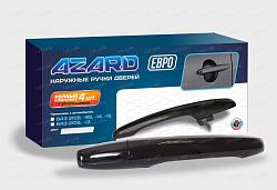 AZARD ЕВР00041 Ручка двери наружная ВАЗ 2109-099 2114-15 Евро некрашенная 4шт EVRO0041