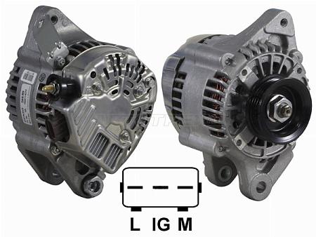 Генератор TOYOTA PROBOX/SUCCEED NCP5# NLP51 1NZFE