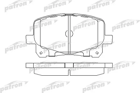 PBP1752 Колодки тормозные дисковые