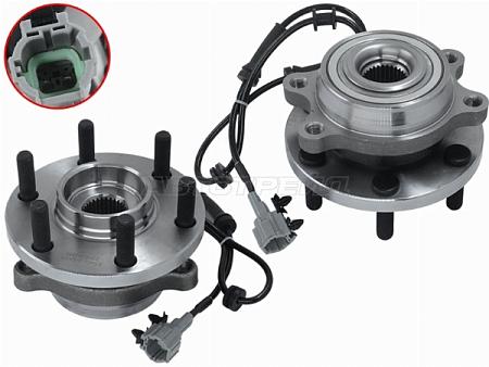 Ступичный узел перед NISSAN PATHFINDER R51