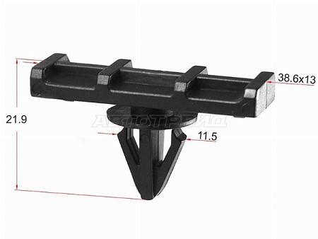 Клипса фиксатор молдинга FORD (1 шт.)