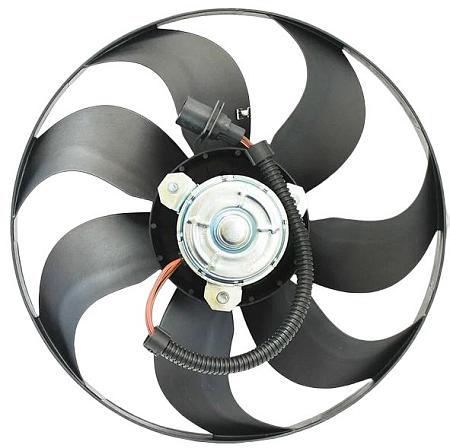 Вентилято охлаждения Audi A6 04-  D-384mm