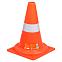 Конус дорожный мягкий 320мм, 1 световозвращающая полоса (AKON001)