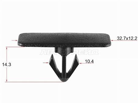 Клипса фиксатор GM (1 шт.)