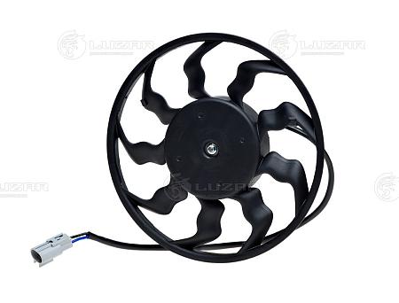 LUZAR LFAC 0127 Электровентилятор кондиционера для автомобилей Лада Приора (без кожуха) (тип Halla)