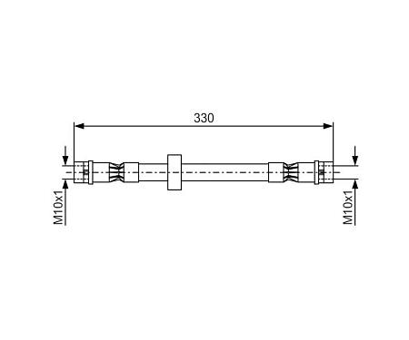 Шланг тормозной 1987476410