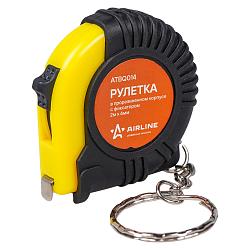 Рулетка в прорезиненном корпусе с фиксатором 2м х 6мм ATBQ014